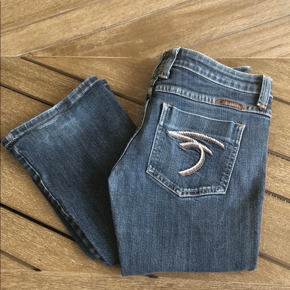 Frankie B. Denim - Frankie B  7" Rise Bootcut Jeans Size 28